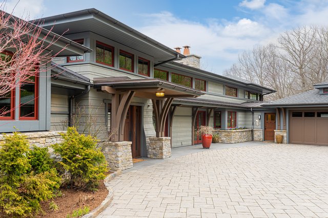 Modern Opus Exterior Entryway