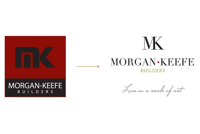 MKB new brand reflects our elevated commitment to elegance and luxury home builds.