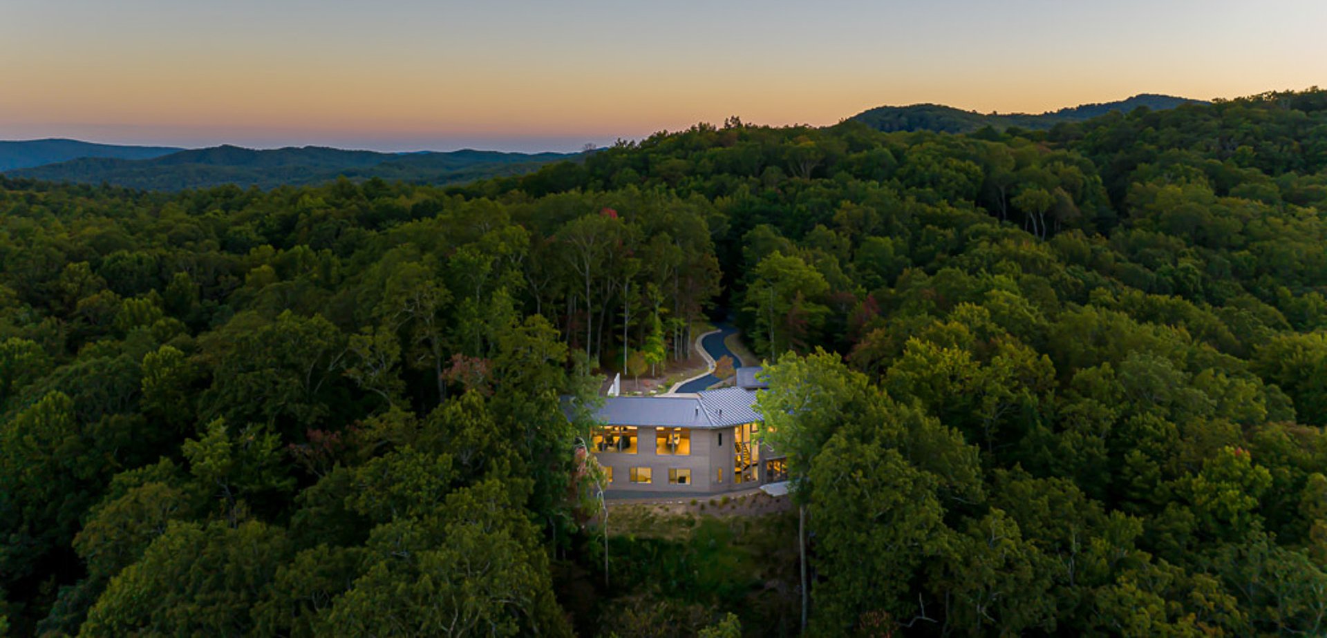 custom home “Toxaway Refuge” located in Lake Toxaway, NC.