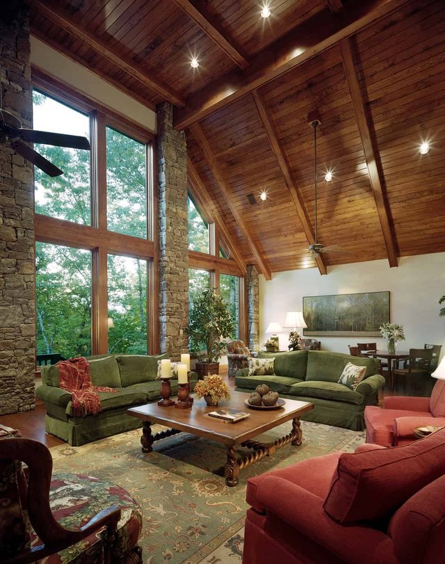 Bearing Tree Great Room Vaulted Ceilings