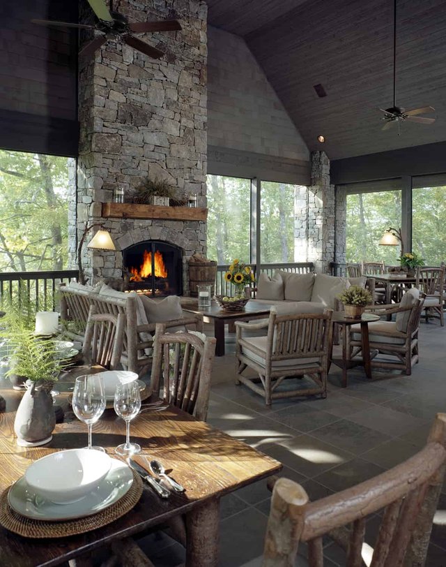 Bearing Tree Screened In Porch