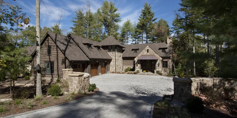 Burnham Woods is a mountain ranch style home and our newest project completed.