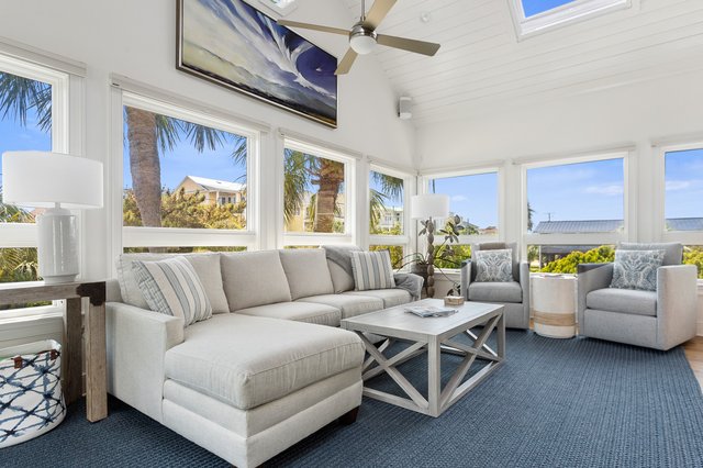 Light & Bright Sunroom After