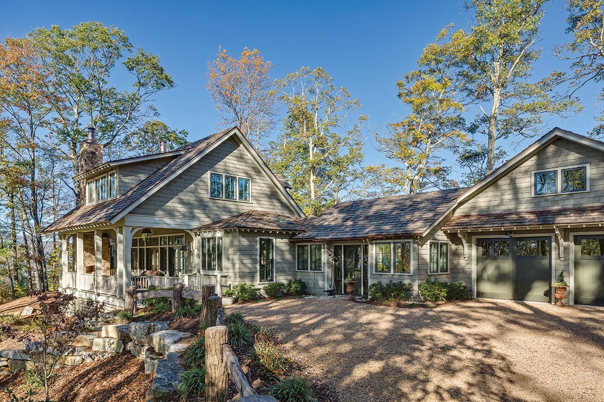 The DeBacco home in Balsam Mountain Preserve