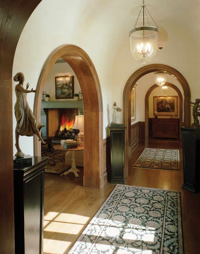 Keowee Legacy Hallway with Arched Doorways