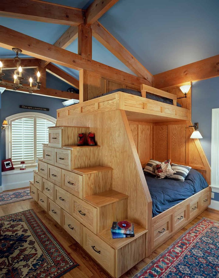 Lakeside Beauty Unique Bunkbeds