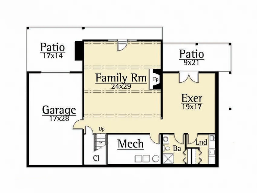 Laurel Optional 3rd floorplan