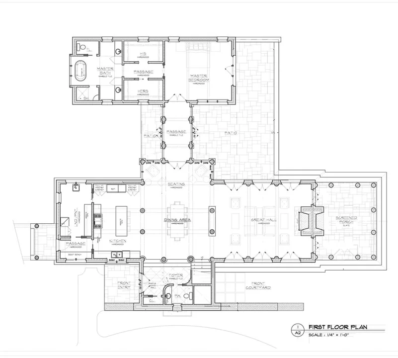 Grand Belle Main floor plan