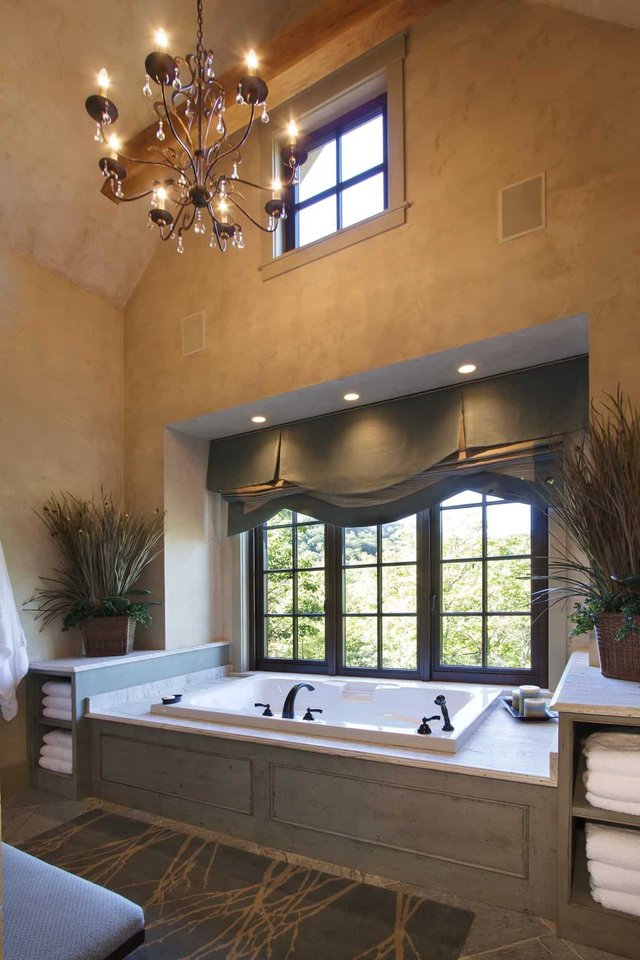 Mountain Haven Master Bathroom Bath