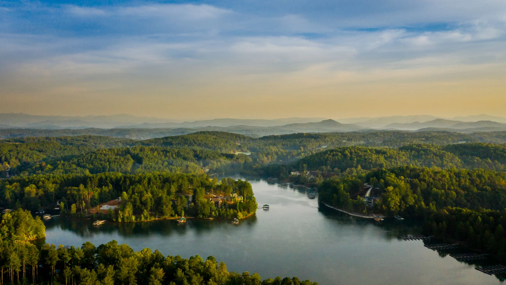 Cliffs at Keowee Springs aerial