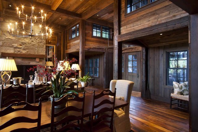 Reclaimed Wonder Dining Room and Entryway