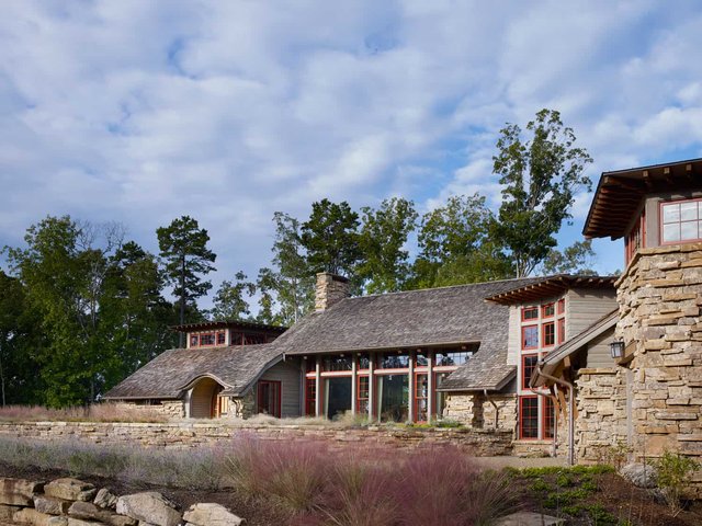 Shingle Splendor Exterior with Landscaping