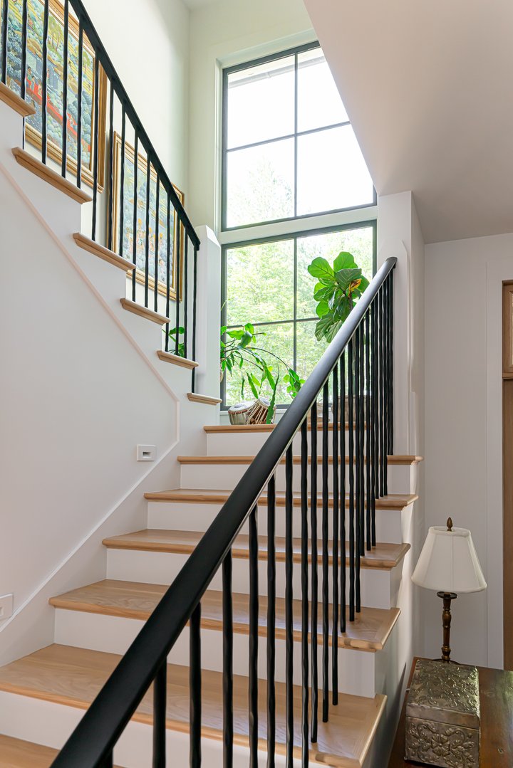 Modern Farmhouse Stairwell