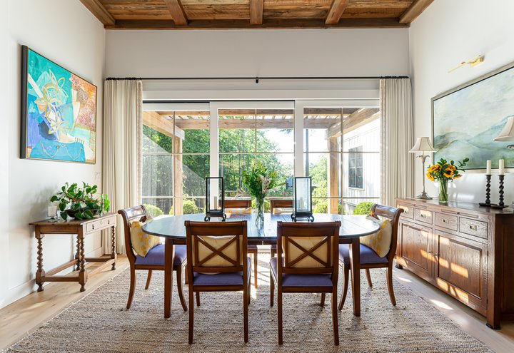 Modern Farmhouse Dining Area