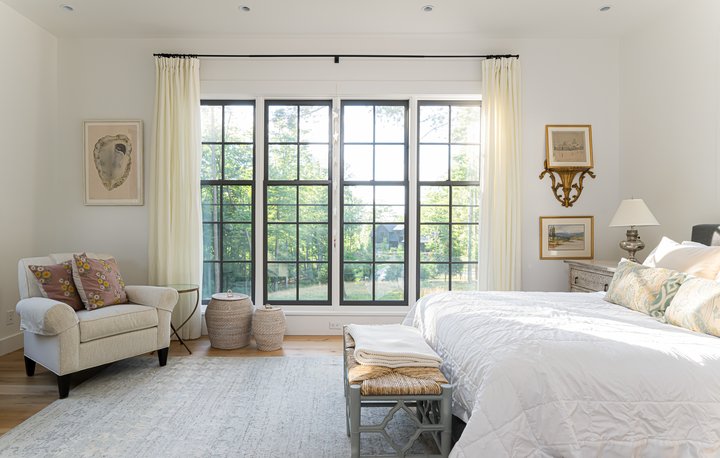 Modern Farmhouse Primary Bedroom