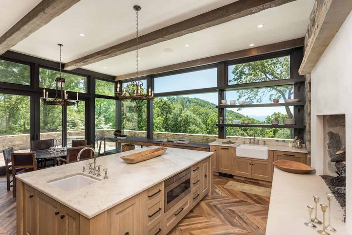 Town Mountain Ranch Kitchen Island