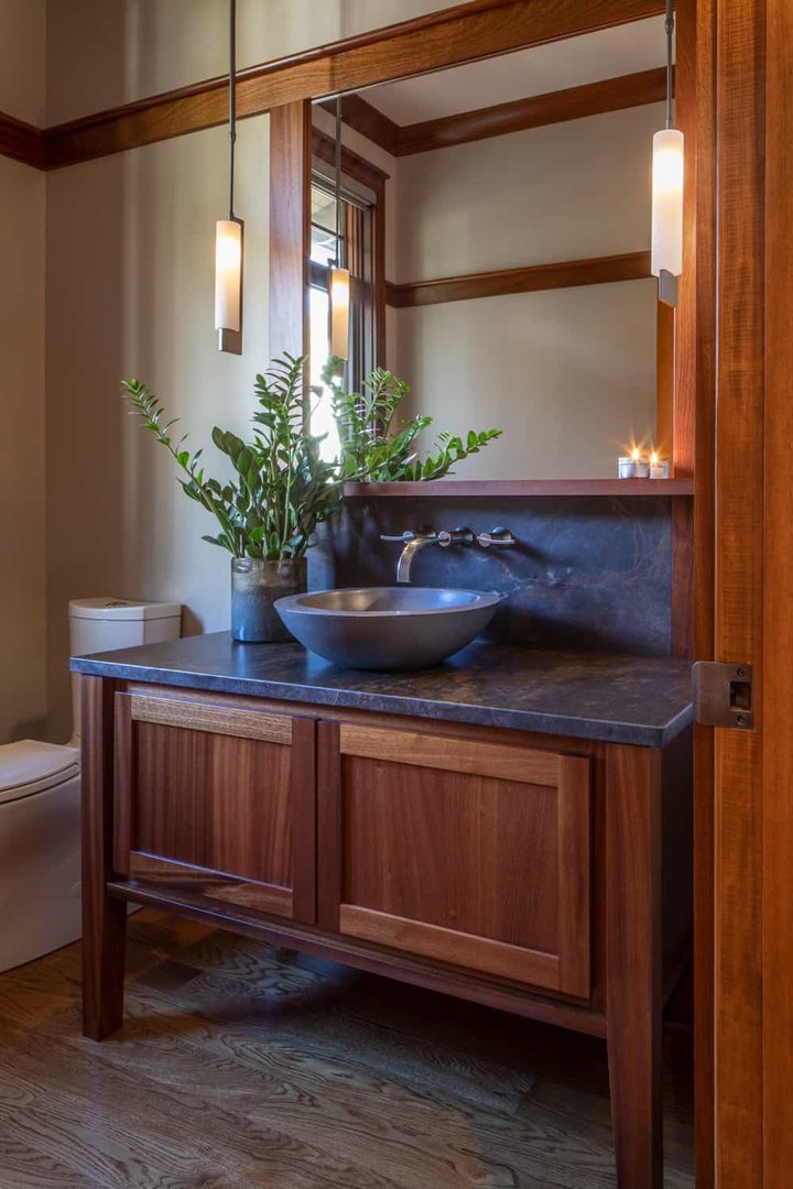 Urban Tranquility Guest Bathroom 1