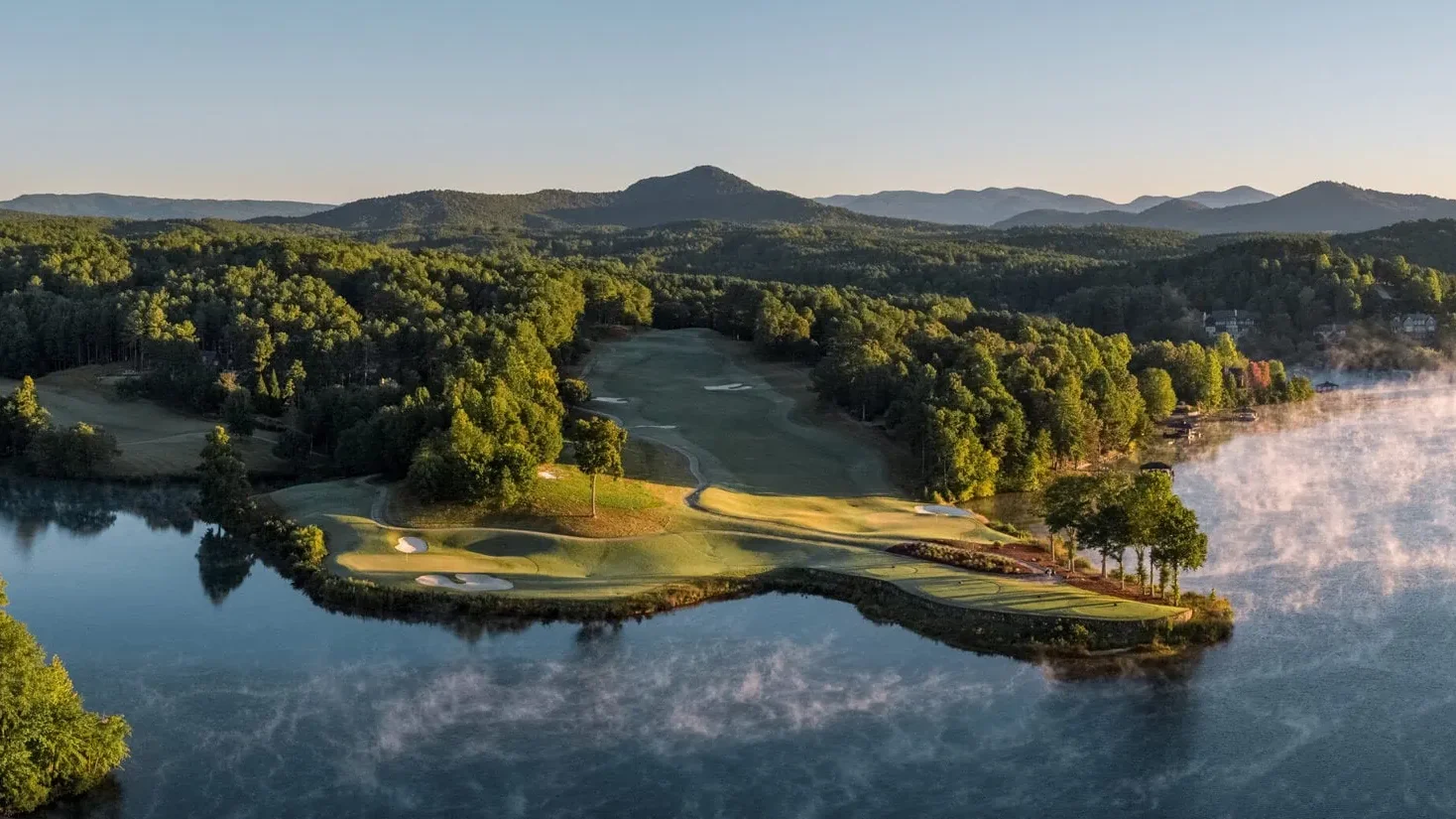 The Reserve aerial shot